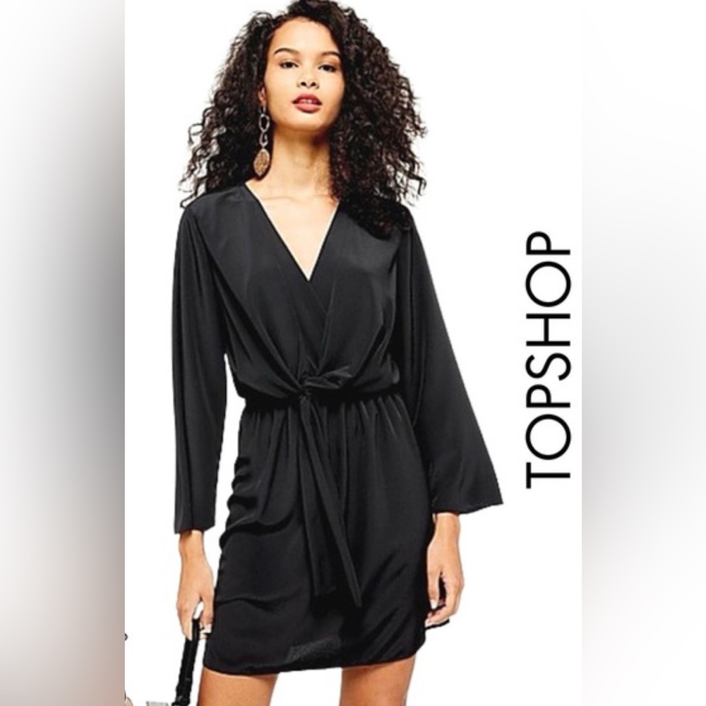 Topshop Kimono-style LBD Size 6